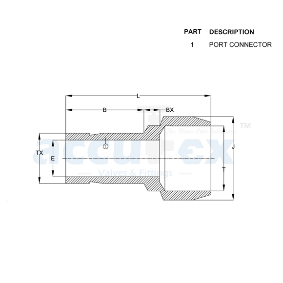Reducing Port Connector