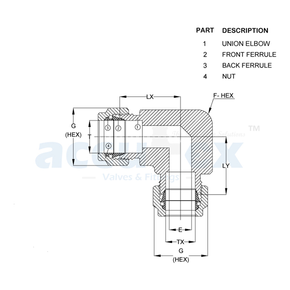 Reducing Union Elbow