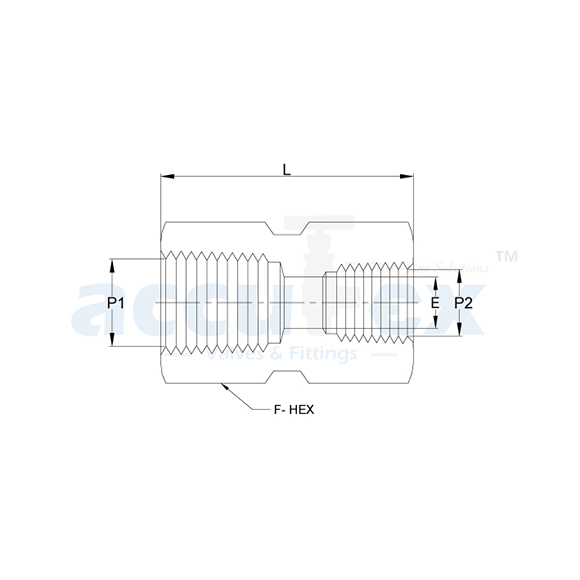 Hex Reducing Coupling